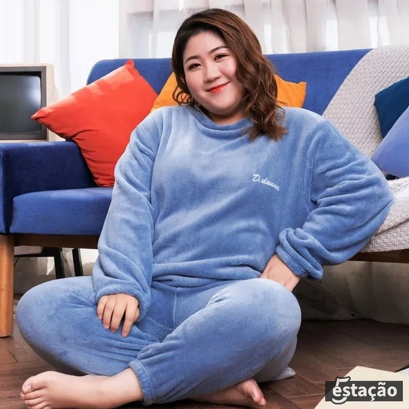 Pijama Feminino de inverno Ana Clara