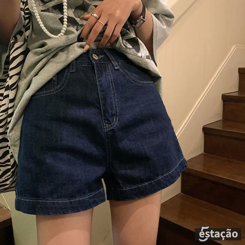 Short Jeans Feminino Lecca