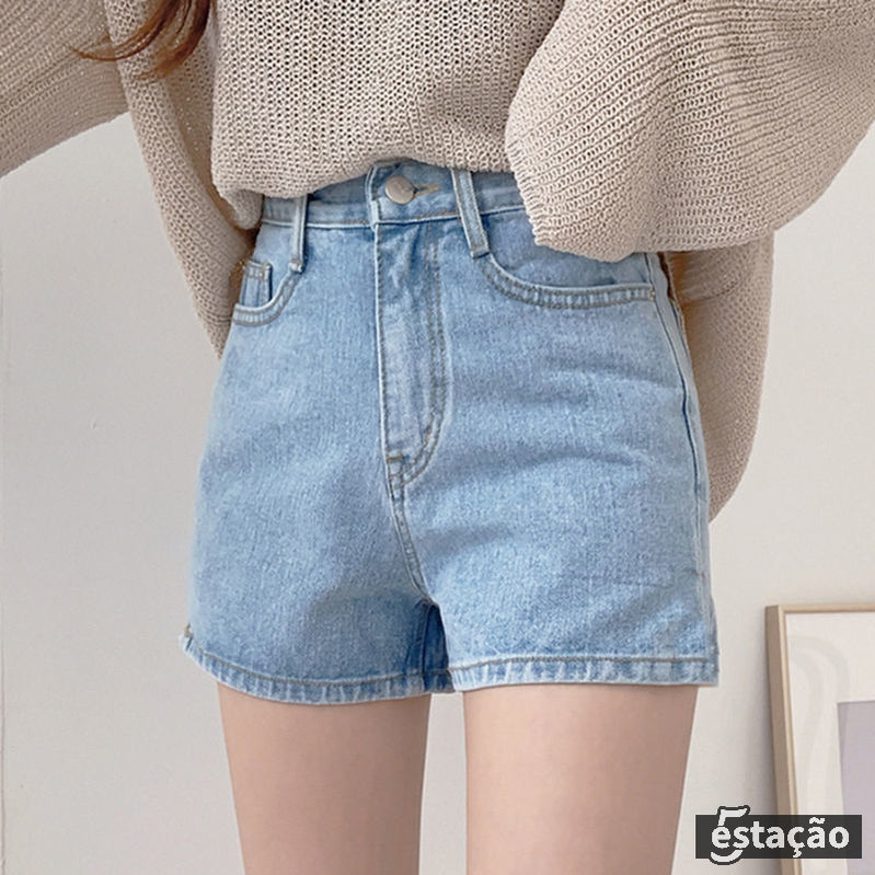Short Jeans Feminino Lecca